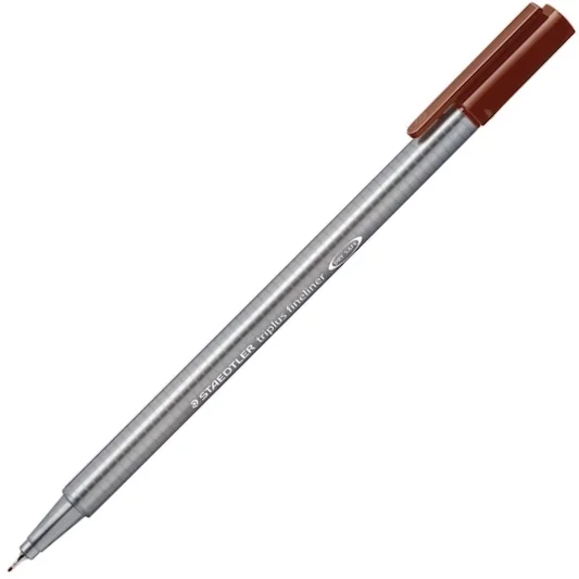 STAEDTLER FINELINER TRIPLUS 0.3 KAHVERENGİ 334-76