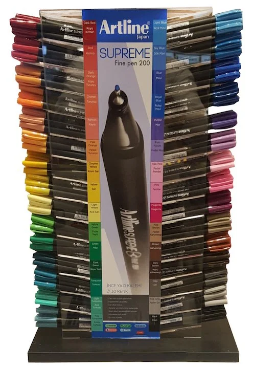 ARTLINE STAND SUPREME FINE PEN DEAL SET (360 ADET) A-T201-S200