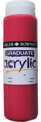 DALER ROWNEY AKRİLİK BOYA GRADUATE SERİSİ 500 ML CRIMSON 123500542