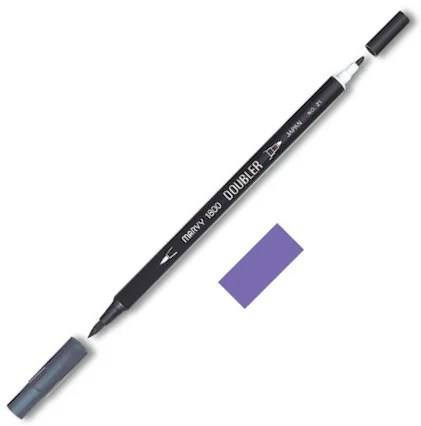 MARVY FIRÇA KALEM BRUSH PEN ÇİFT UÇLU 1800-106 AMETHYST