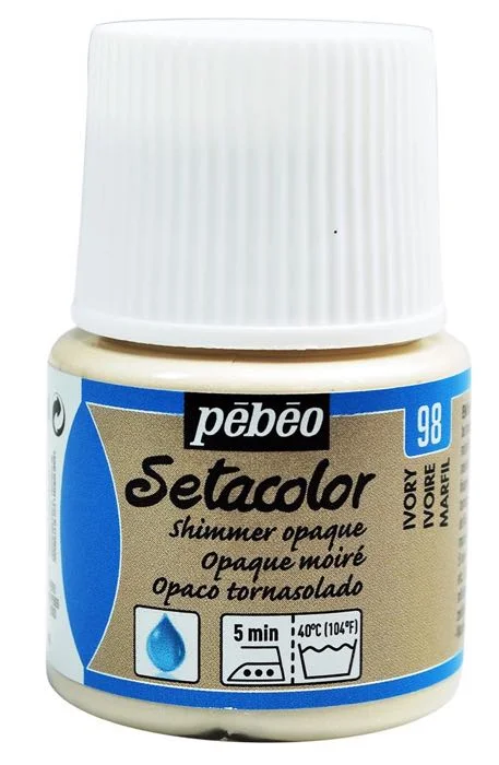 PEBEO KUMAŞ BOYASI SETACOLOR OPAQUE 45 ML 295*98 YD IVORY