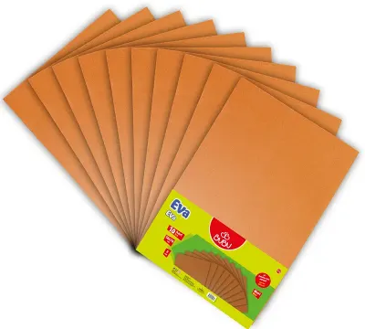 BU-BU EVA 50x70 TURUNCU EXTRA 10 LU BUBU-EV0033