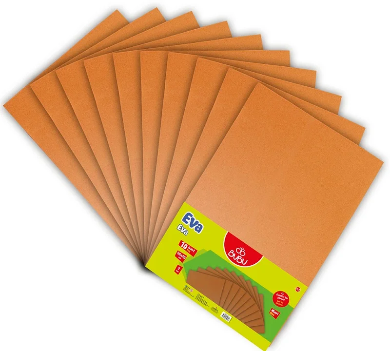 BU-BU EVA 50x70 TURUNCU EXTRA 10 LU BUBU-EV0033