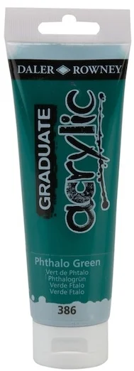 DALER ROWNEY AKRİLİK BOYA GRADUATE SERİSİ 120 ML PHTHALO GREEN 123120386