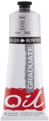 DALER ROWNEY YAĞLI BOYA GRADUATE GRAD SERİSİ 200 ML SILVER 117200702