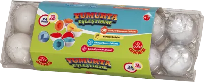 BU-BU GAMES YUMURTA EŞLEŞTİRME 12 PARÇA BUBU-GM0067