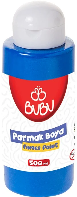 BU-BU PARMAK BOYA 500 GR. MAVİ BUBU-PAR002
