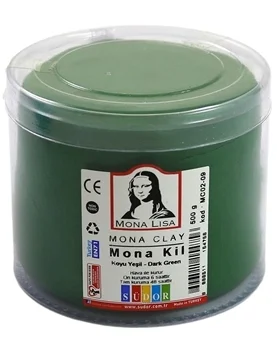SÜDOR KİL MONA 500 GR KOYU YEŞİL MC02-09
