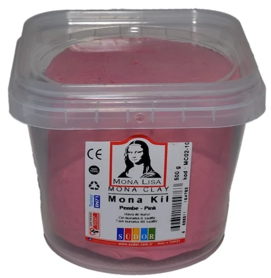 SÜDOR KİL MONA 500 GR PEMBE MC02-10