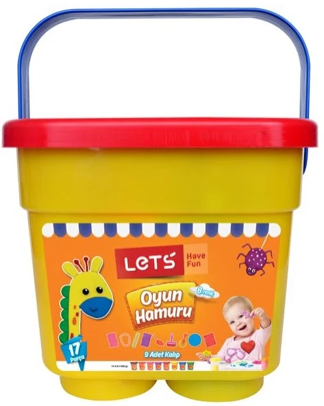 LETS OYUN HAMURU KOVA PİZZA SETİ L8901