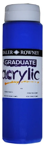 DALER ROWNEY AKRİLİK BOYA GRADUATE SERİSİ 500 ML COBALT BLUE 123500110