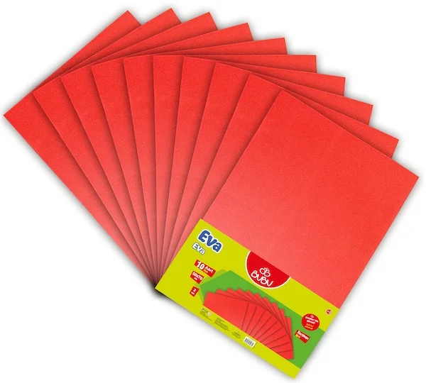 BU-BU EVA 50x70 KIRMIZI 10 LU BUBU-EV0009