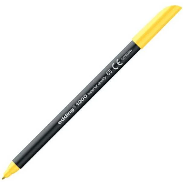 EDDING GRAFİK KALEMİ E-1200 FOSFORLU SARI
