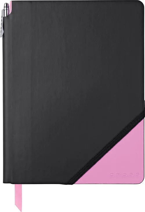 CROSS DEFTER JOT ZONE MEDIUM SİYAH-PEMBE AC273-4MB