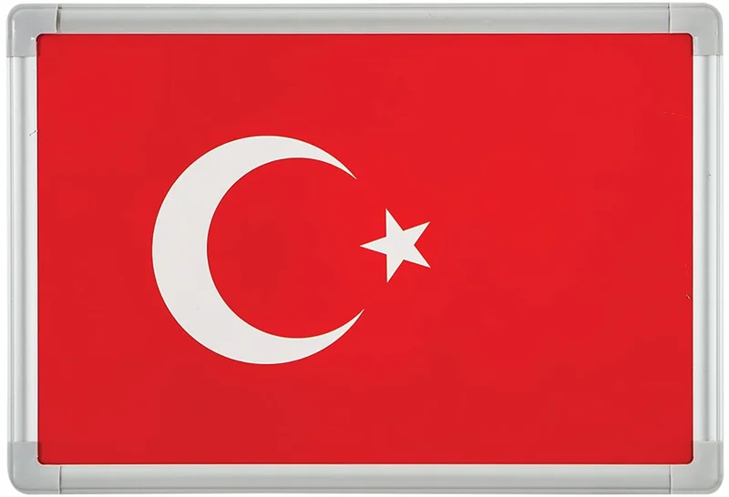 İNTER BAYRAK DUVARA MONTE ALÜMİNYUM ÇERÇEVE 20x30 INT-900