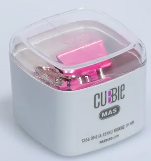 MAS KISKAÇ CUBBIE OMEGA PEMBE 19 MM 1266