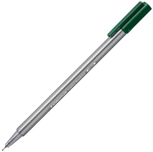 STAEDTLER FINELINER TRIPLUS 0.3 KOYU TOPRAK YEŞİL 334-55