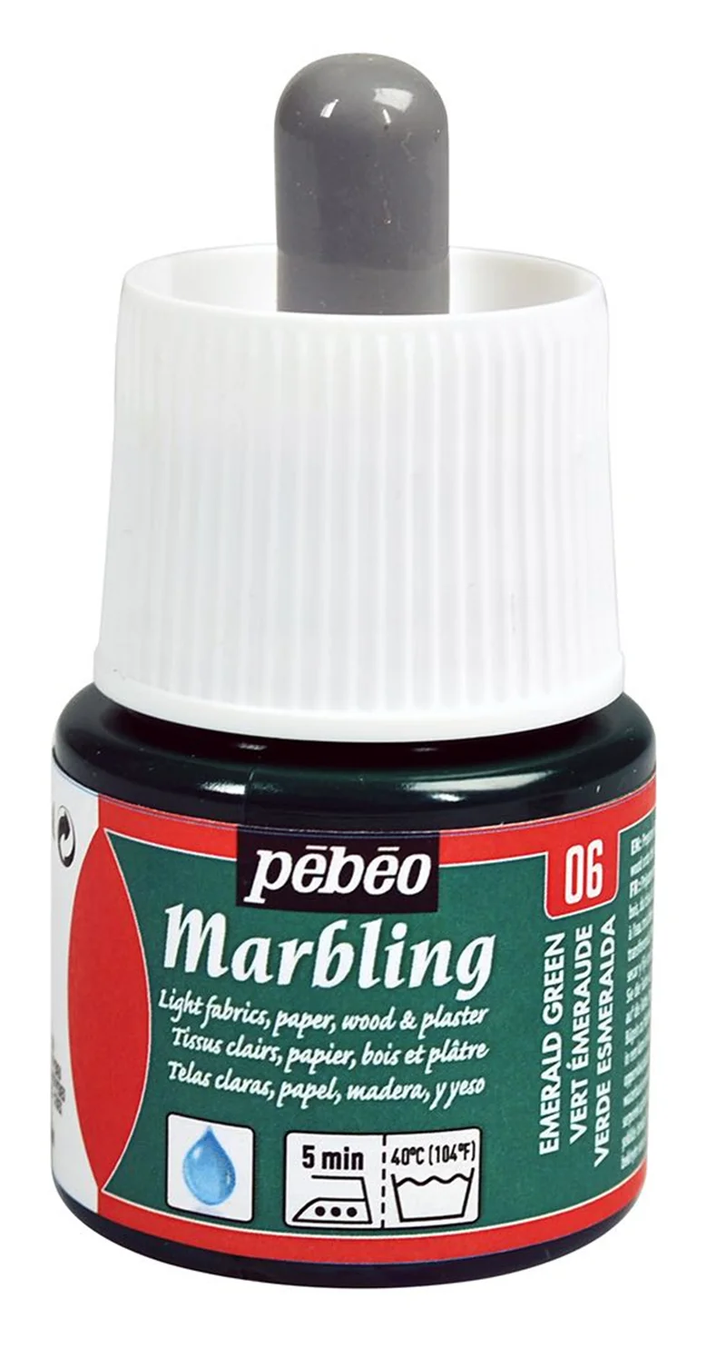 PEBEO EBRU BOYASI MARBLING 45 ML 130*06 EMERALD GREEN