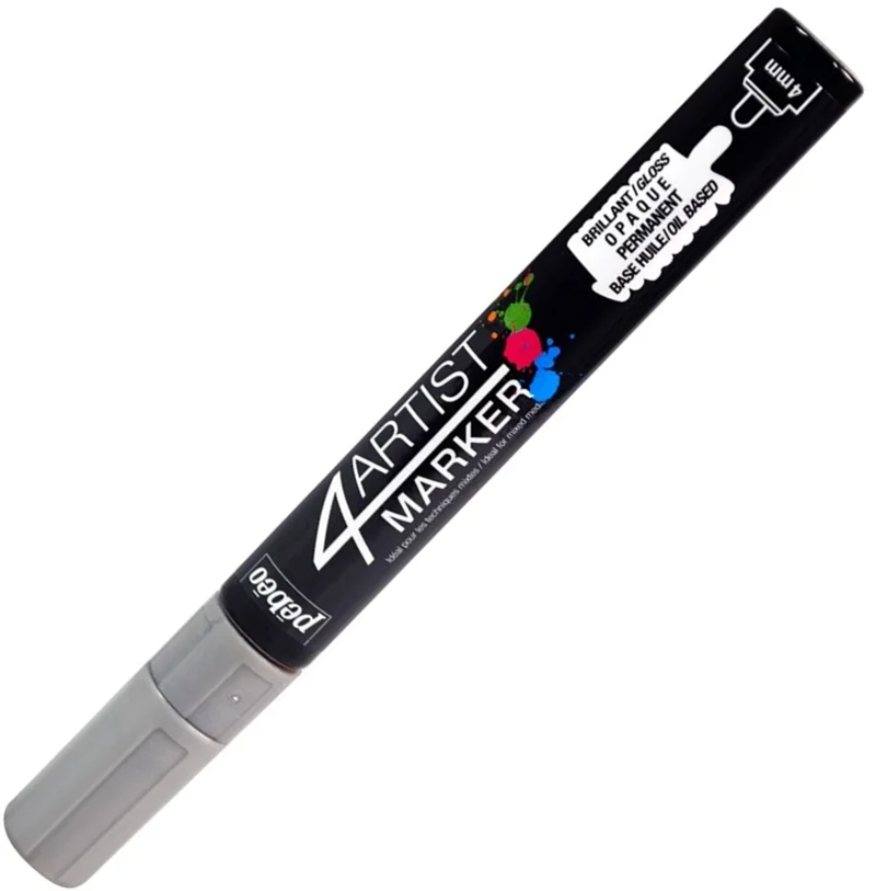 PEBEO MARKÖR KALEM YAĞLI 4ARTIST 4.0 SILVER 580170