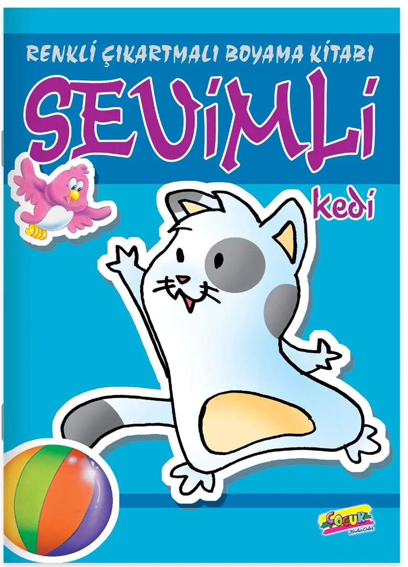 KESKİN BOYAMA KİTABI 20x28 8 YP. ÇIKARTMALI KARIŞIK 240700