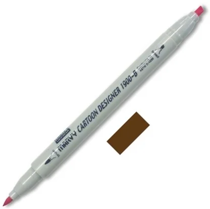 MARVY GRAFİK MARKÖR 1900B-S/18 DARK BROWN