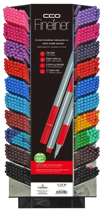 PASİF CEO FINELINER KALEM STANDI 540 LI CEO-FLS003