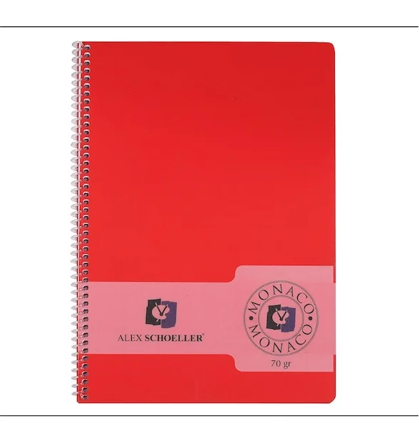 ALEX DEFTER A4 PP KAPAK SPİRALLİ 40 YP ÇİZGİLİ  ALX-718