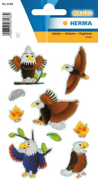 HERMA ETİKET MAGIC PRISMATIC FOIL BÜYÜK KARTAL 3168