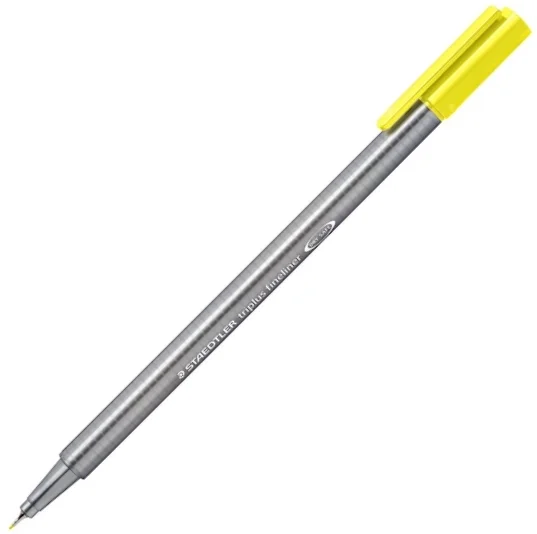 STAEDTLER FINELINER TRIPLUS 0.3 AÇIK SARI 334-10