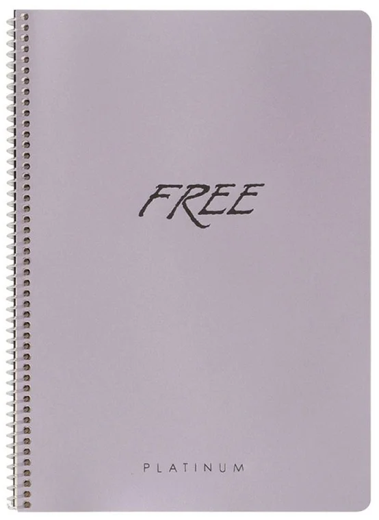 KESKİN DEFTER FREE PLATİNUM A4 PP KAPAK SPİRALLİ 120 YP. KARELİ 320352