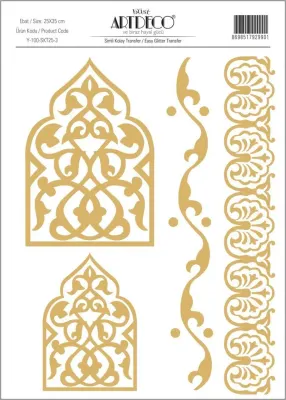 ARTDECO KOLAY TRANSFER SİMLİ 25x35 NO:3 Y-100SKT25-3