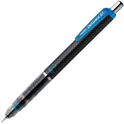 ZEBRA VERSATİL KALEM DELGUARD 0.7 CARBON DOT MAVİ