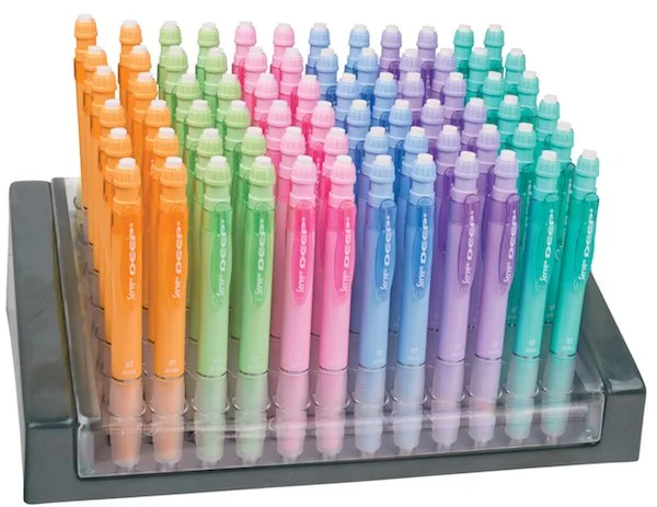 SERVE VERSATİL KALEM DEEP 0.7 STAND 72 Lİ PASTEL SV-DEEP72PST-P