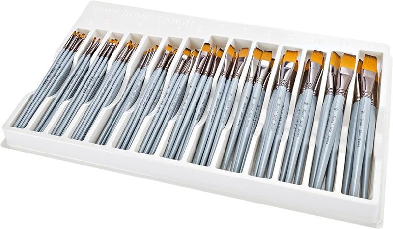 BRONS YAĞLI BOYA FIRÇASI 200F SERİSİ KISA SAP GROSA BR-2164