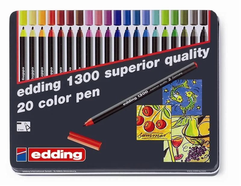EDDING GRAFİK KALEMİ E-1300 20 Lİ