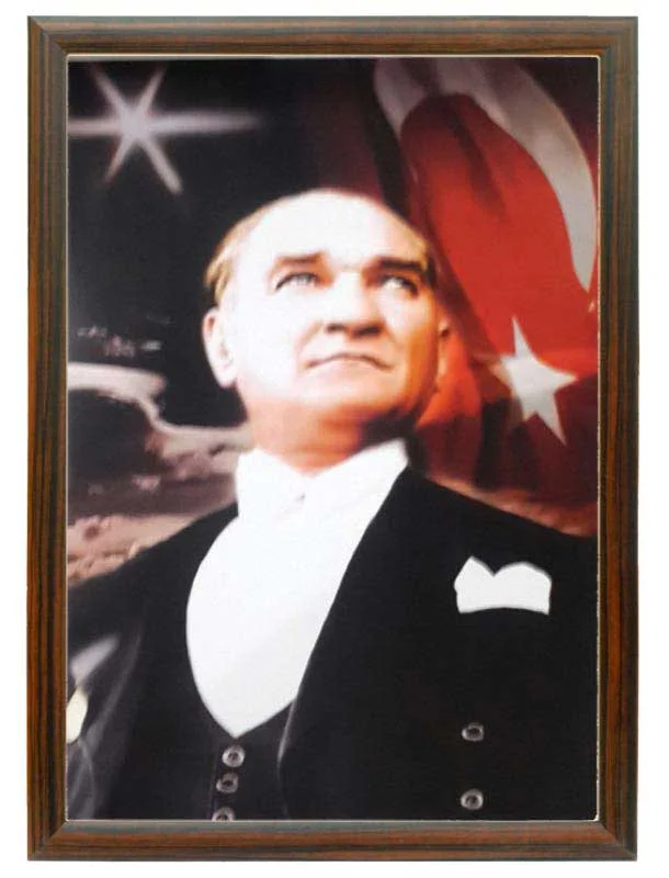AKYAZI ATATÜRK MDF ÇERÇEVE 35X50 0940