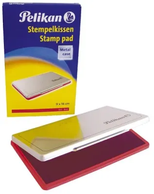 PELİKAN ISTAMPA NO:1 9x16 METAL KIRMIZI 331132