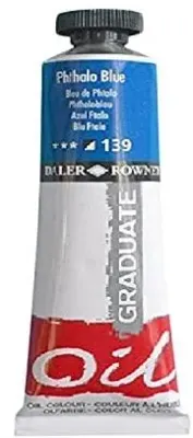 DALER ROWNEY YAĞLI BOYA GRADUATE GRAD SERİSİ 38 ML PHTHALO BLUE 117038139