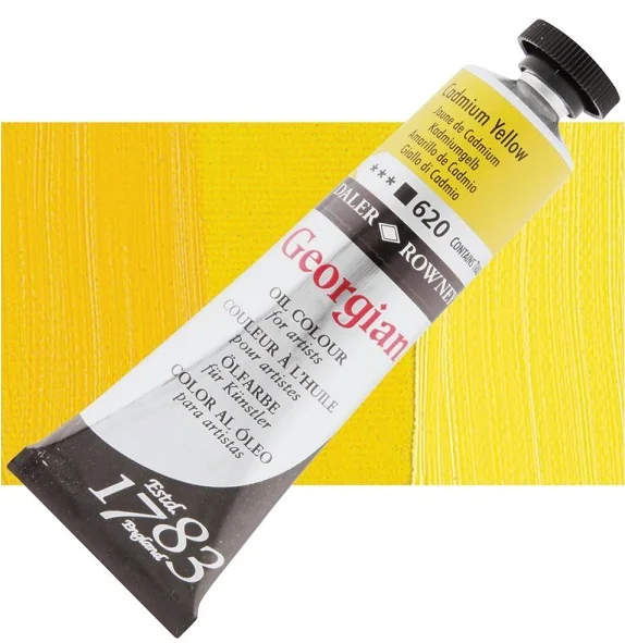 DALER ROWNEY YAĞLI BOYA GEORGIAN GOC SERİSİ 38 ML CADMIUM YELLOW 111014620