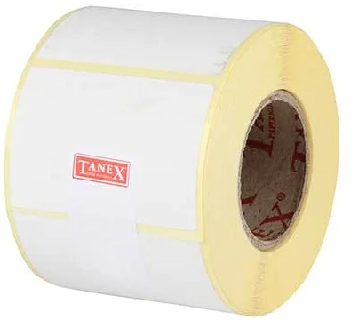 TANEX ECO TERMAL ETİKET 80x60 ÇAP 76mm 4000 ADET