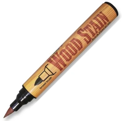MARVY AHŞAP RETUŞ KALEMİ FIRÇA UÇ 810-08 DARK BROWN / KOYU KAHVERENGİ