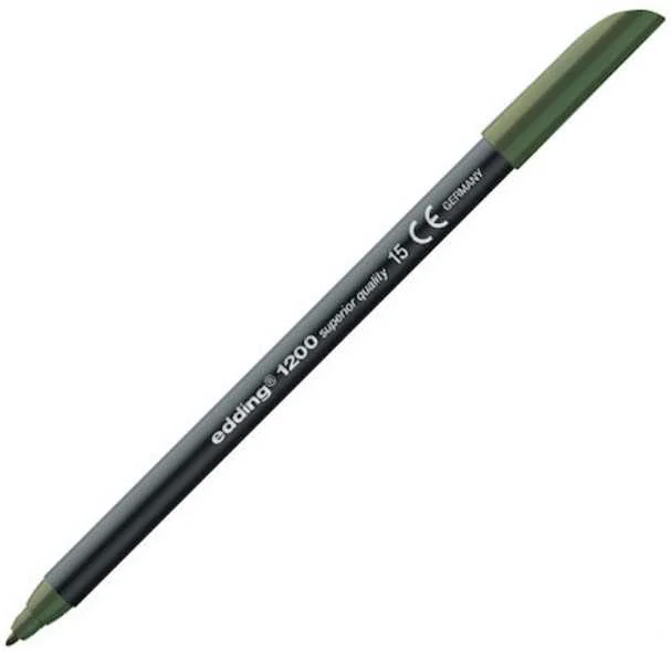 EDDING GRAFİK KALEMİ E-1200 ZEYTİN YEŞİLİ