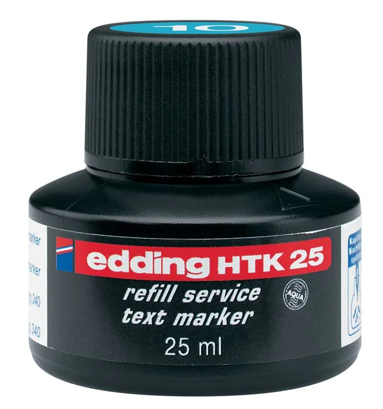 EDDING FOSFORLU KALEM MÜREKKEBİ 25 ML E-HTK25 MAVİ