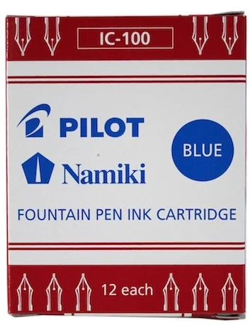 PILOT DOLMA KALEM  KARTUŞU CAPLESS MAVİ 12 Lİ IC-100-L