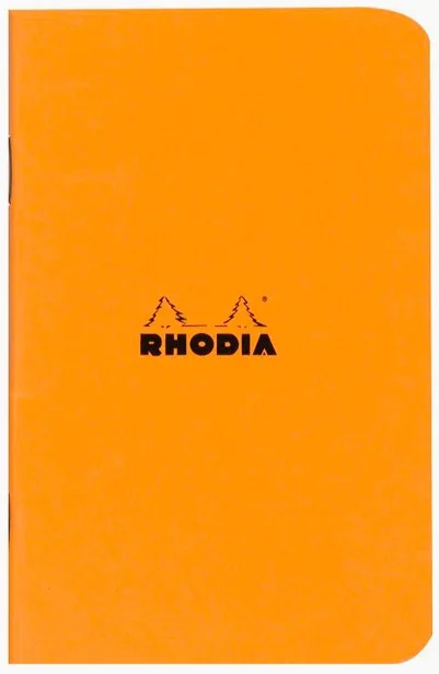 RHODIA DEFTER BASIC DİKİŞLİ 7.5x12 80 GR 24 YP KARELİ TURUNCU RD119158