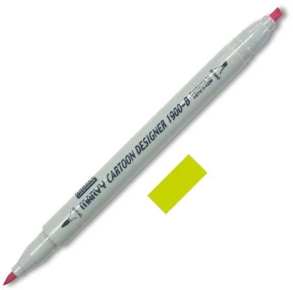 MARVY GRAFİK MARKÖR 1900B-S/52 YELLOW GREEN