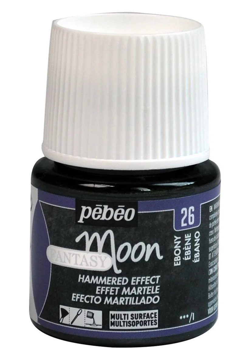 PEBEO DEKORATİF BOYA MULTI SURFACE FANTASY MOON 45 ML 167026 EBONY