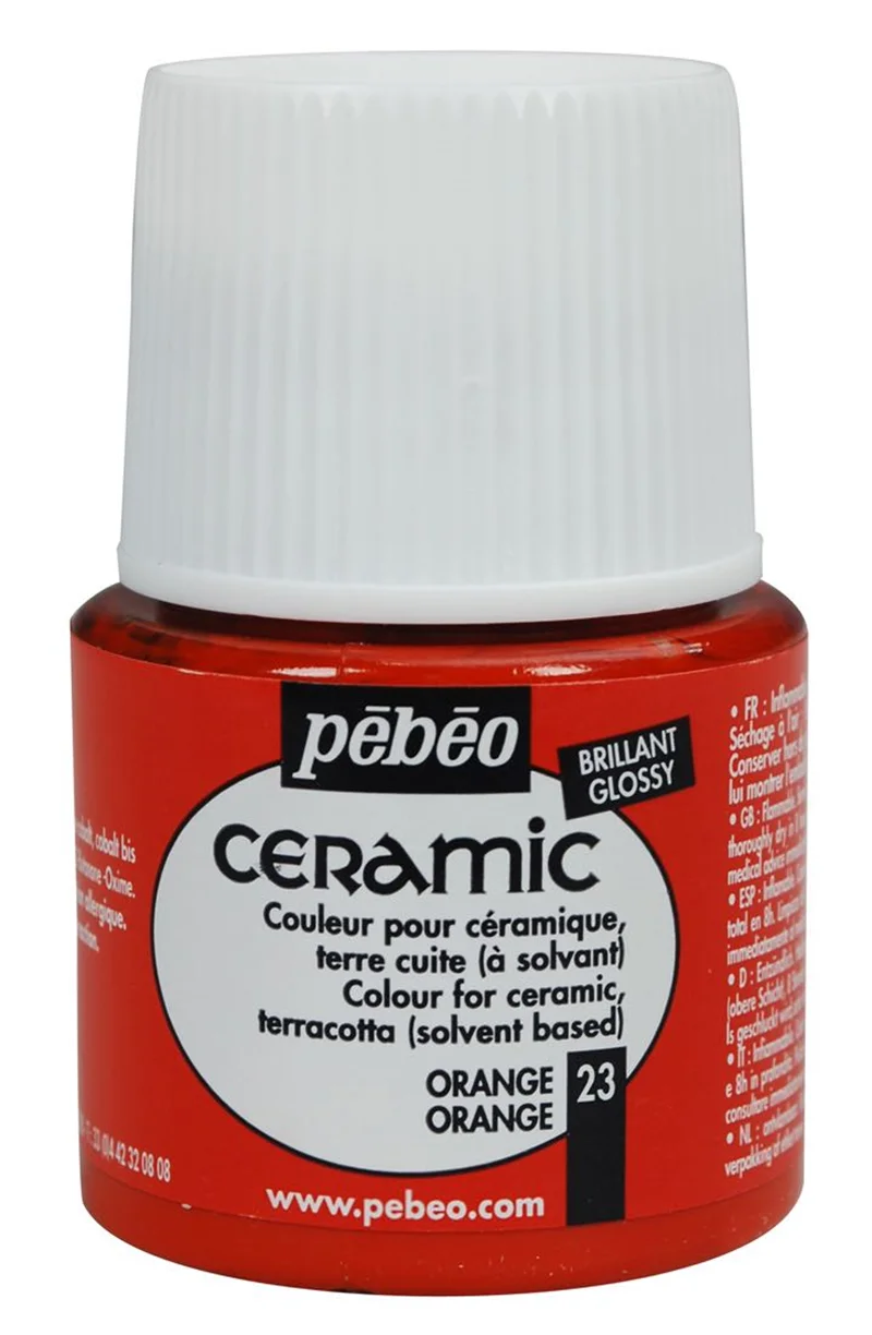 PEBEO SERAMİK BOYASI 45 ML 025*23 ORANGE