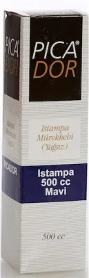 PICADOR ISTAMPA MÜREKKEBİ 50 CC MAVİ KE005