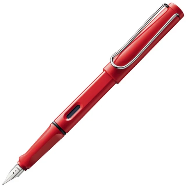 LAMY DOLMA KALEM SAFARI METAL KLİPS KIRMIZI B UÇ 16-B